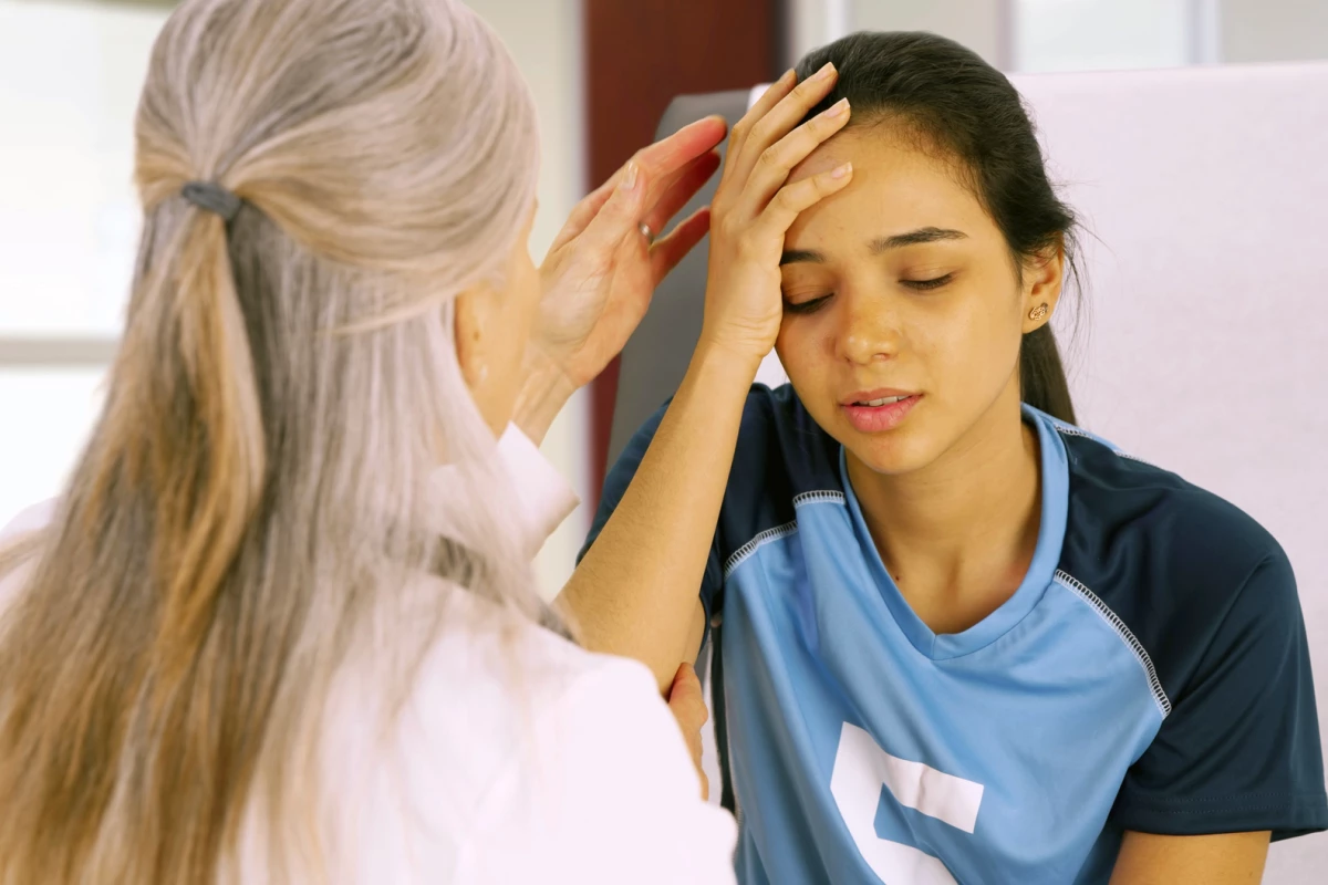 A study has identified factors that hint at persistent concussion