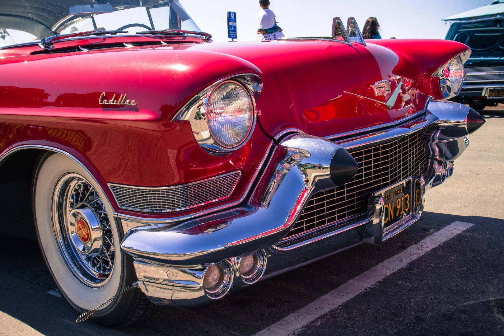 This 1957 Cadillac Deville was so meticulously restored, even the curb feelers are original
