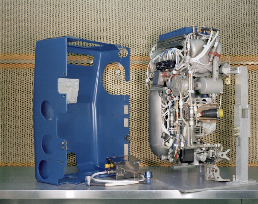 The Apollo PLSS with case removed