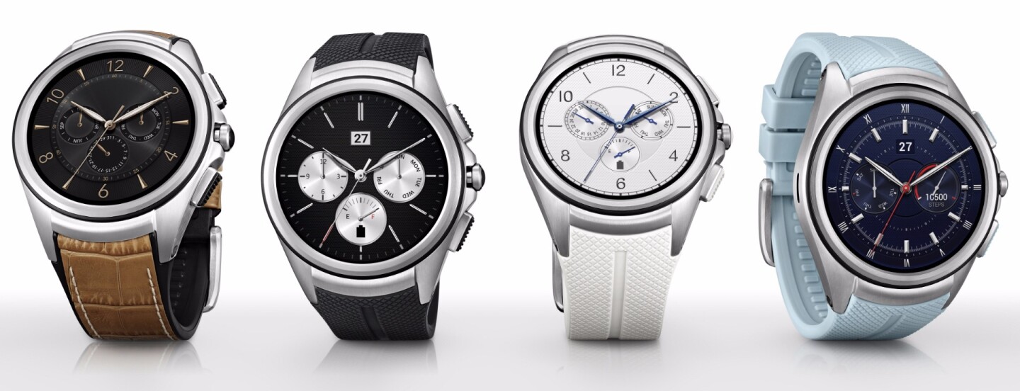 The LG Watch Urbane 2nd Edition comes with 16 watch faces included