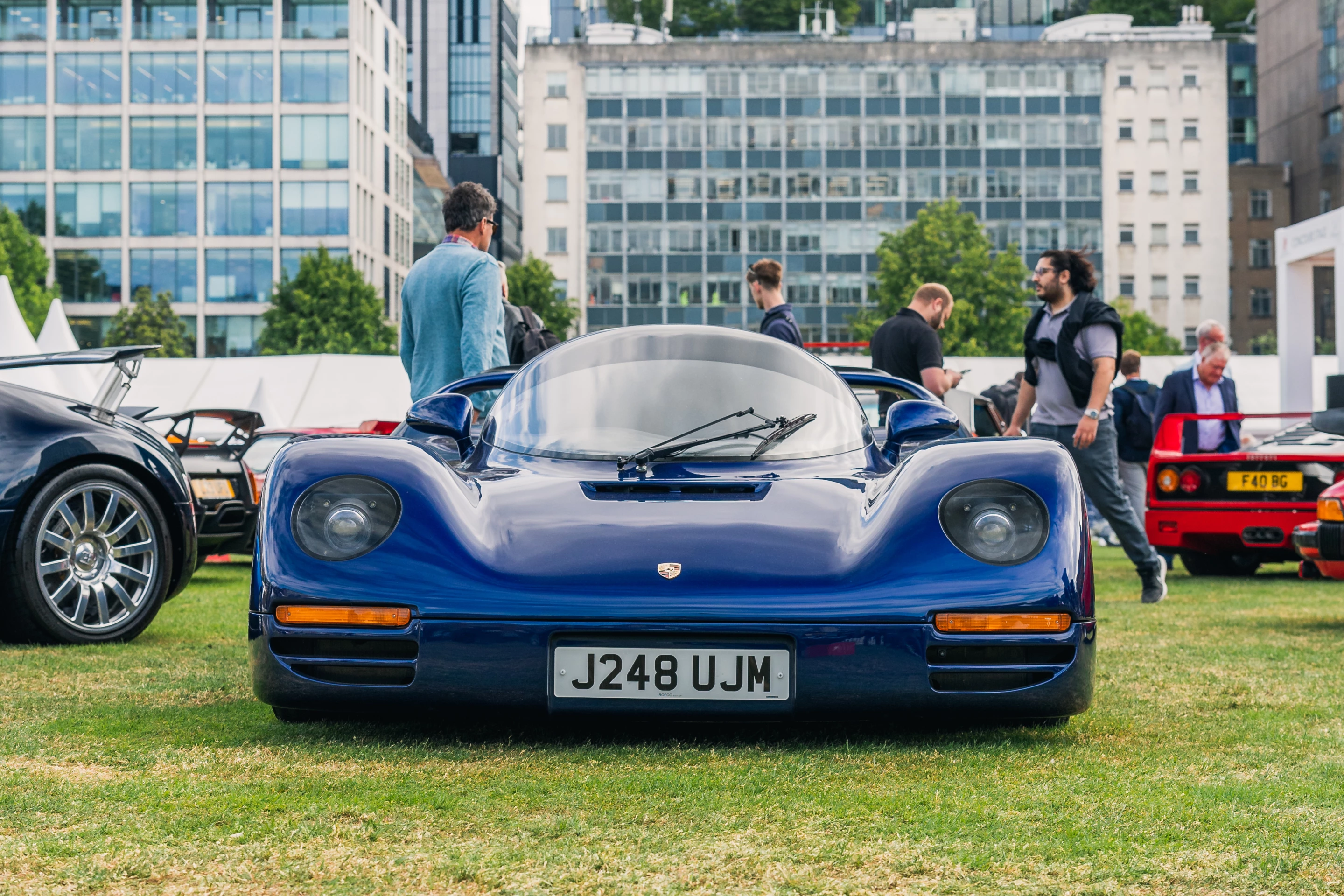 The London Concours concluded on 9 June 2023 with the 17-person expert committee of judges awarding the Best of Show Award to this Schuppan 962CR, the sister car of the car currently for sale at Bingo Sports in Tokyo. The London Concours car was the first Schuppan 962 prototype and the Tokyo car was the second Schuppan 962 prototype.