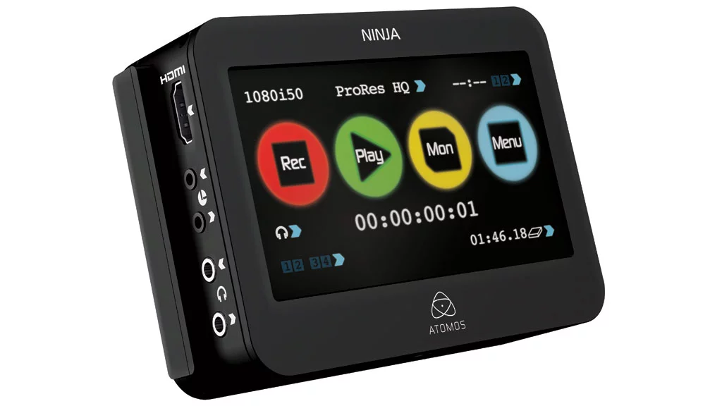 The Ninja Recorder from Atomos records uncompressed video from HDMI to ProRes format in real time