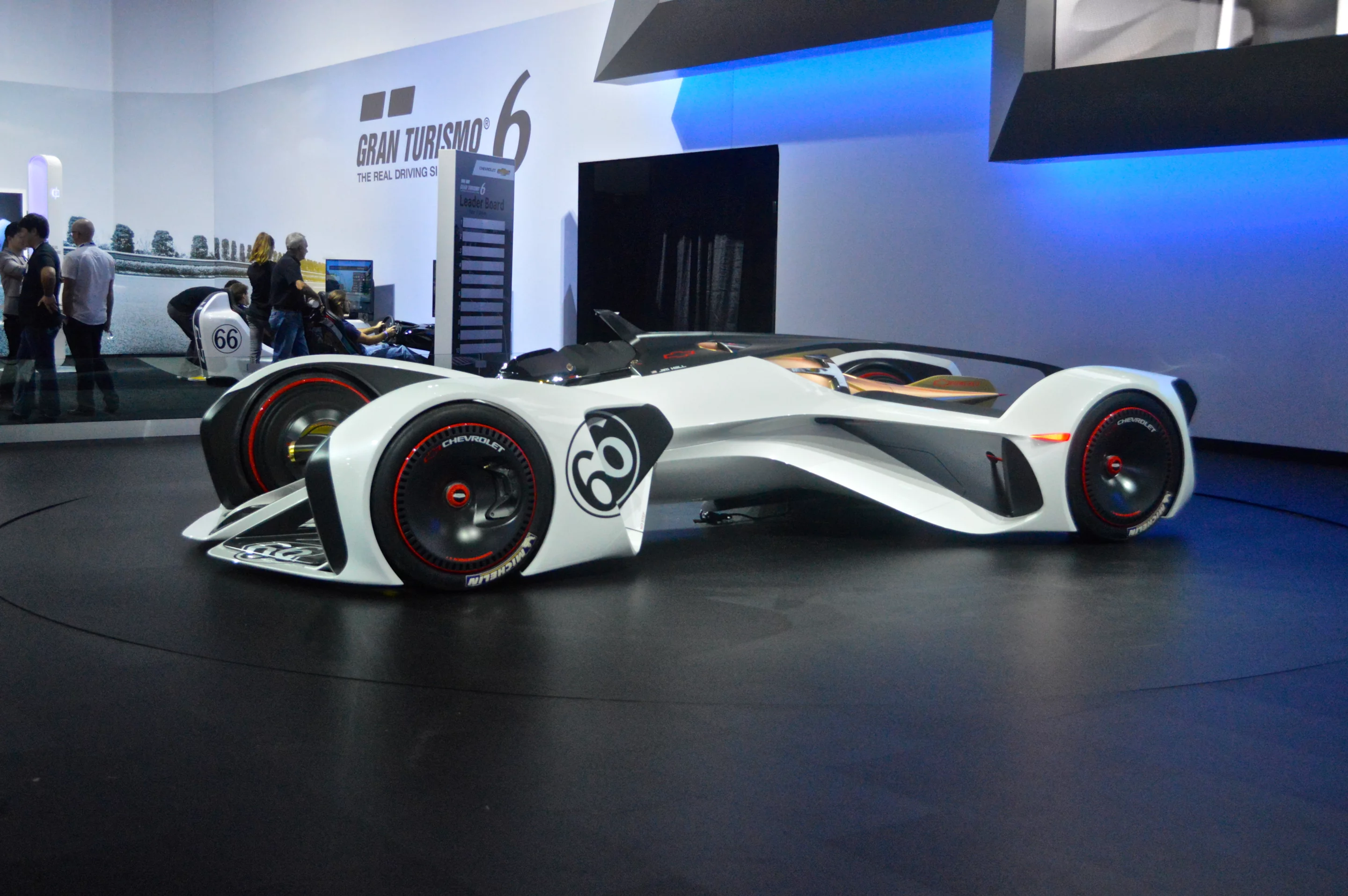 Chevy describes the 2X as a "revolutionary interpretation of the ultimate race car" (Photo: C.C. Weiss/Gizmag)
