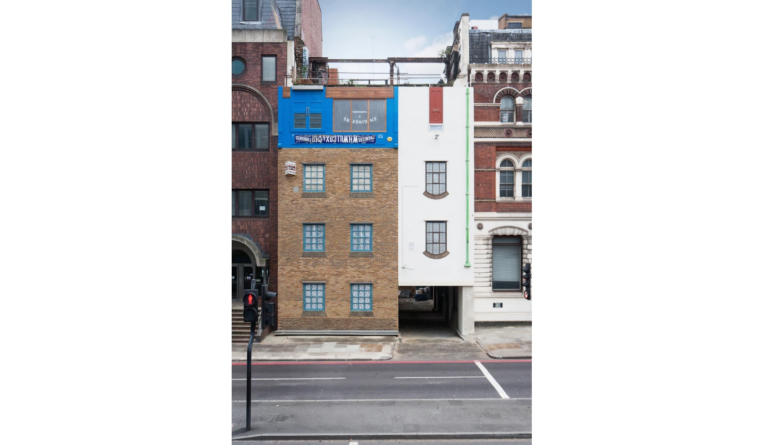 Under the weather but over the moon turned a couple of buildings upside down, making the familiar defiantly unfamiliar