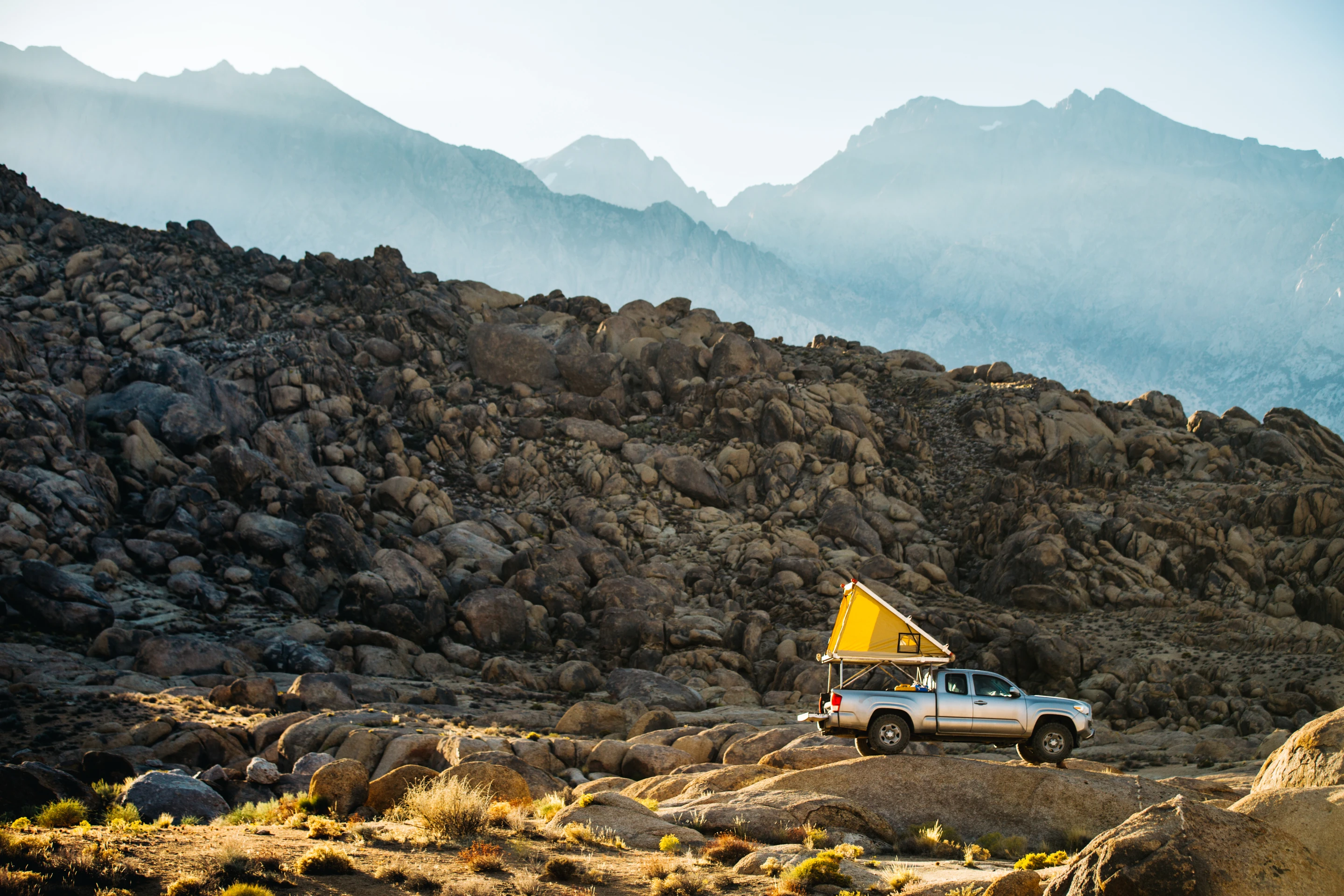 With a pickup truck as its base, the Go Fast is free to wander rough roads
