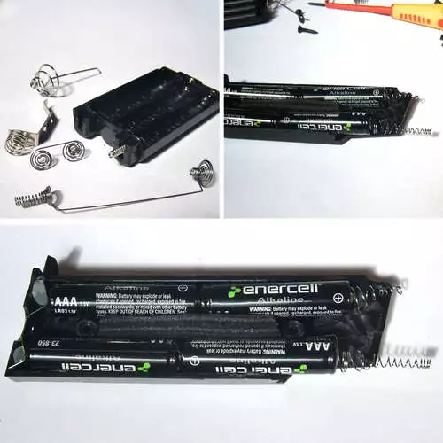 The magazine clip reworked as a battery pack