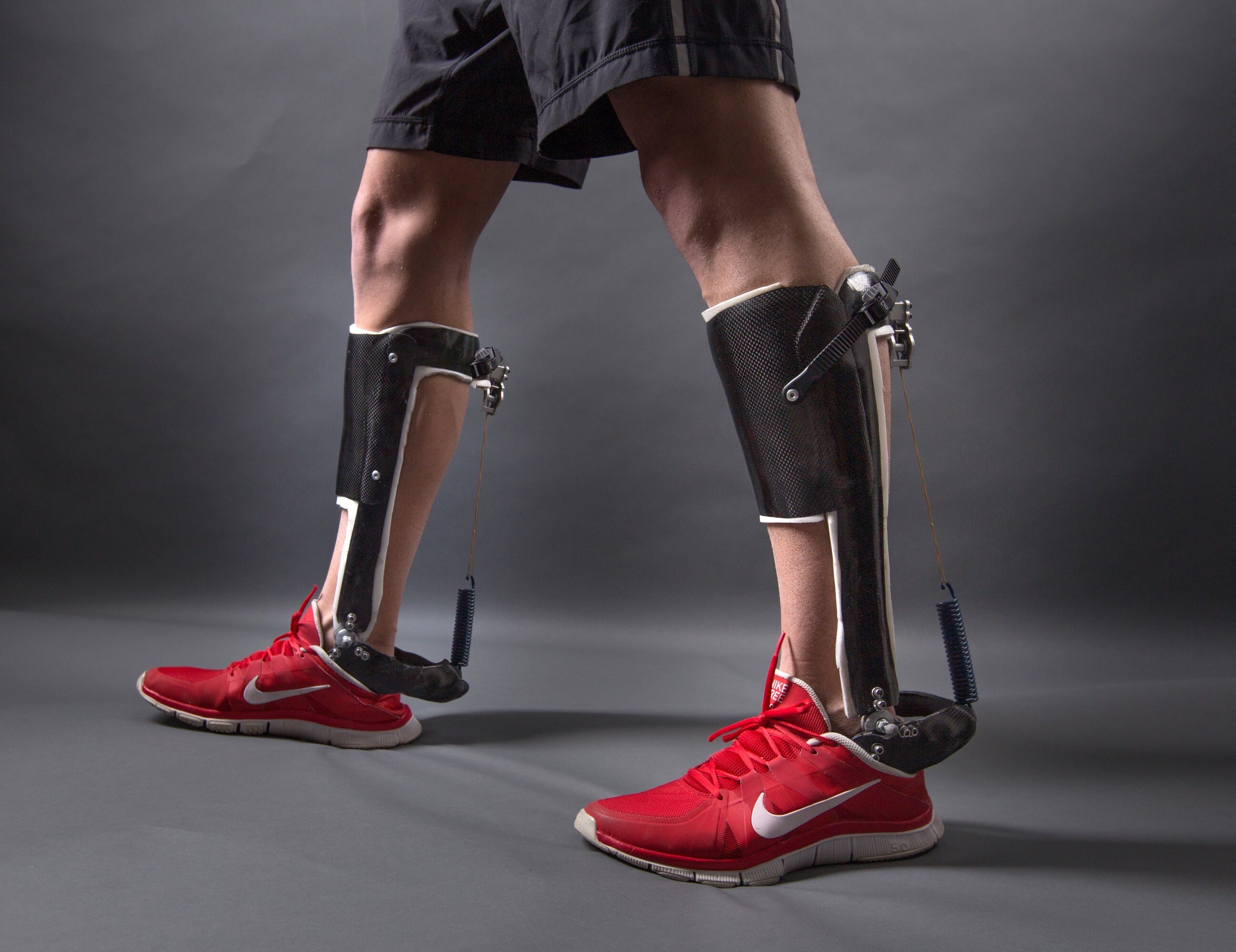 Unpowered ankle exoskeleton takes a load off calf muscles to improve