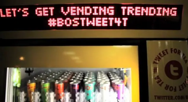 BEV scans Twitter's API for the right hash tag