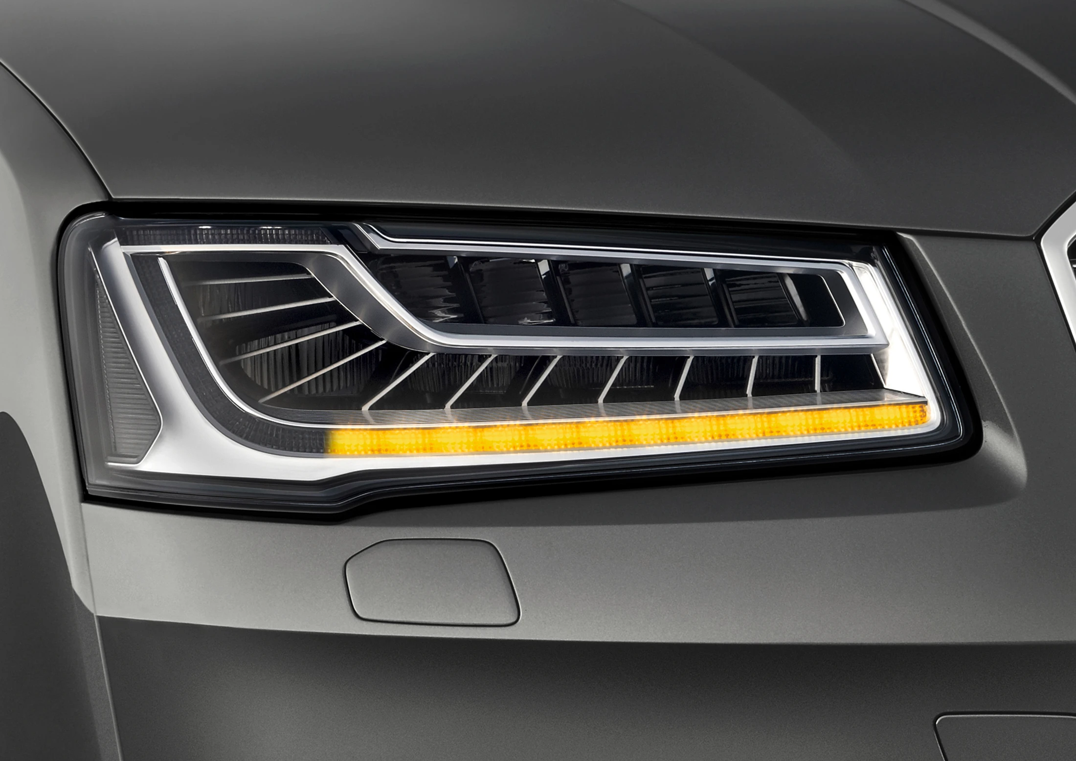 Audi is introducing dynamic turn signals on its new A8