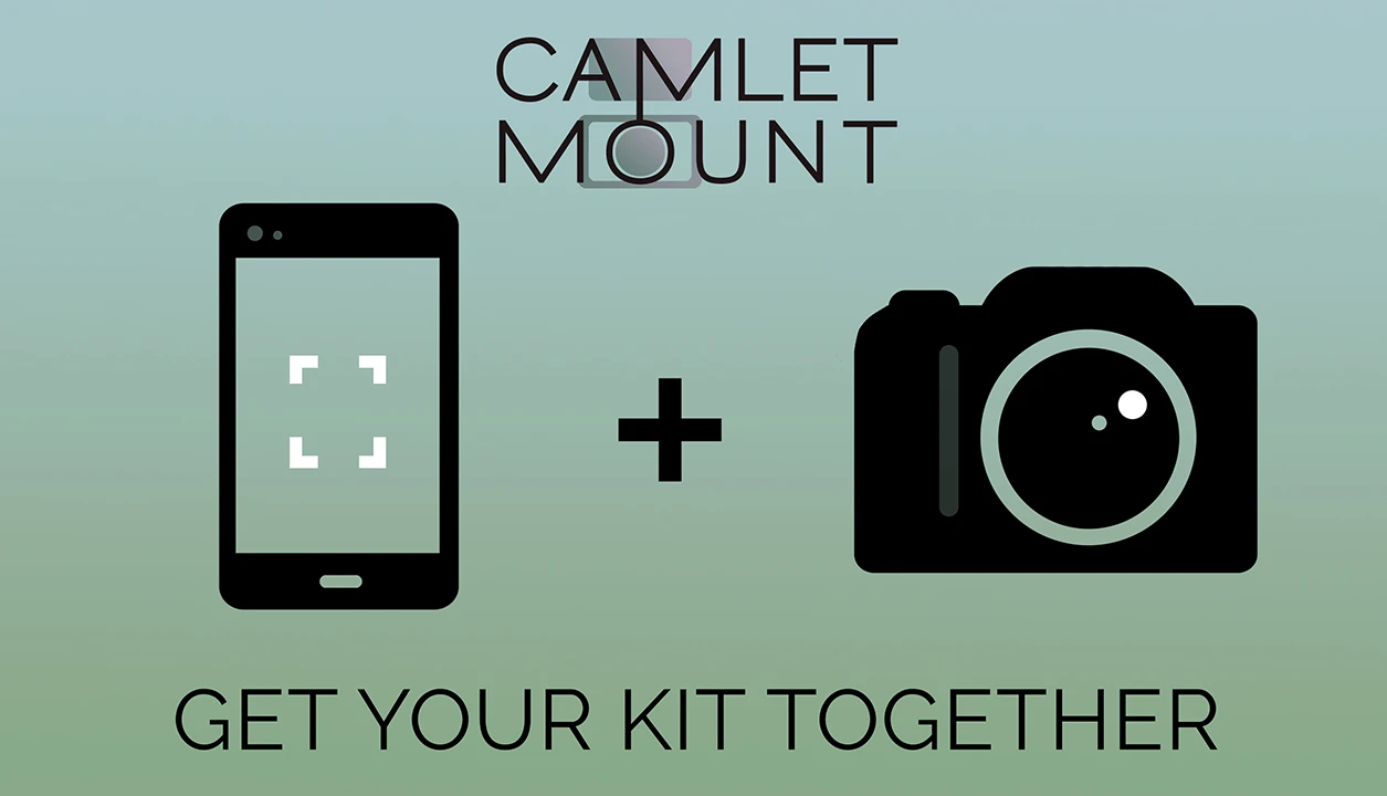 The Camlet Mount works with your existing camera