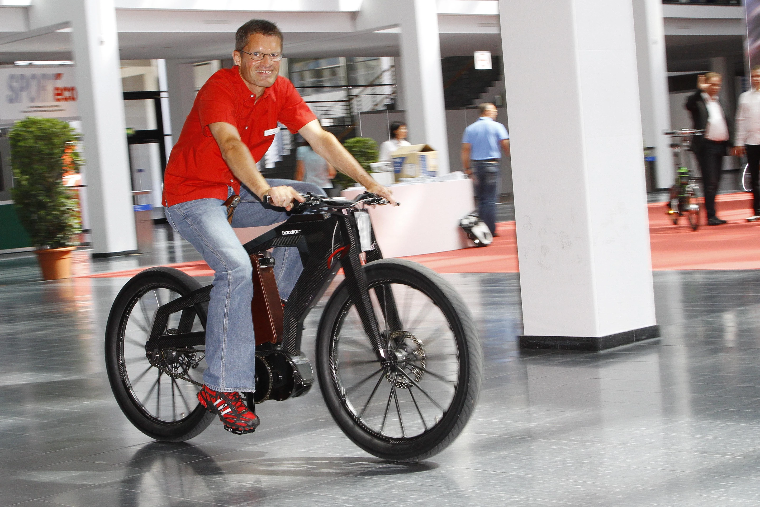 The PG-Bikes BlackTrail is currently the world's fastest ebike