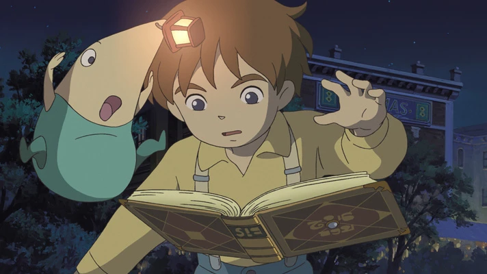 Oliver learns how to cast spells from the Wizard's Companion with the help of his fairy friend Drippy