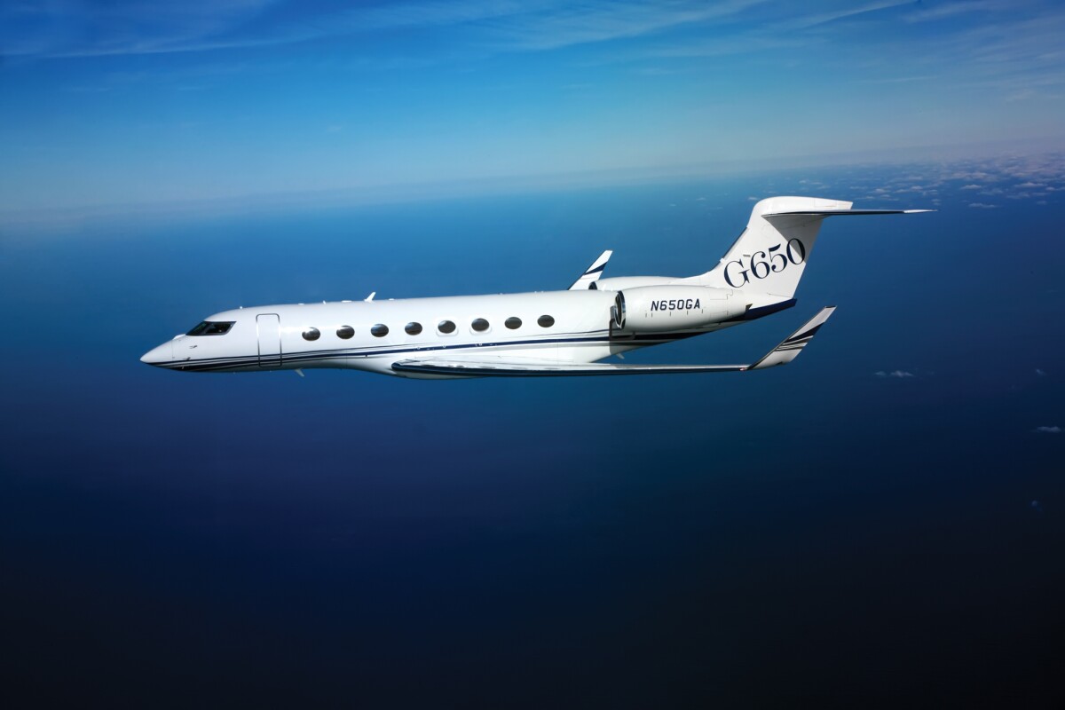 A Gulfsteam G650 has set a new world record for the fastest westbound, around-the-world flight for a non-supersonic aircraft (Photo: Gulfstream)