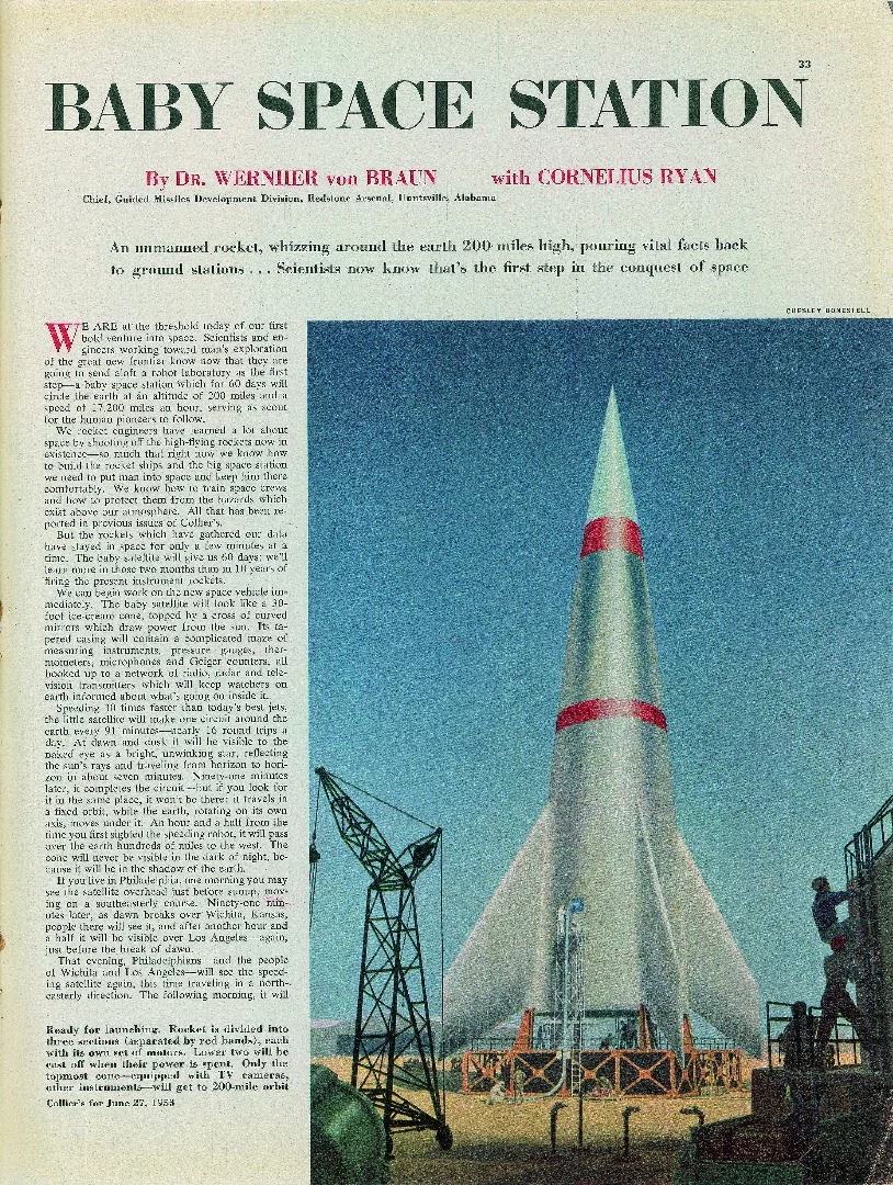 Baby satellite article