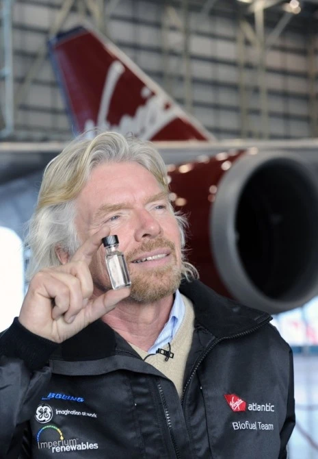 Sir Richard Branson: "Biofuel breakthrough for the whole Airline Industry"