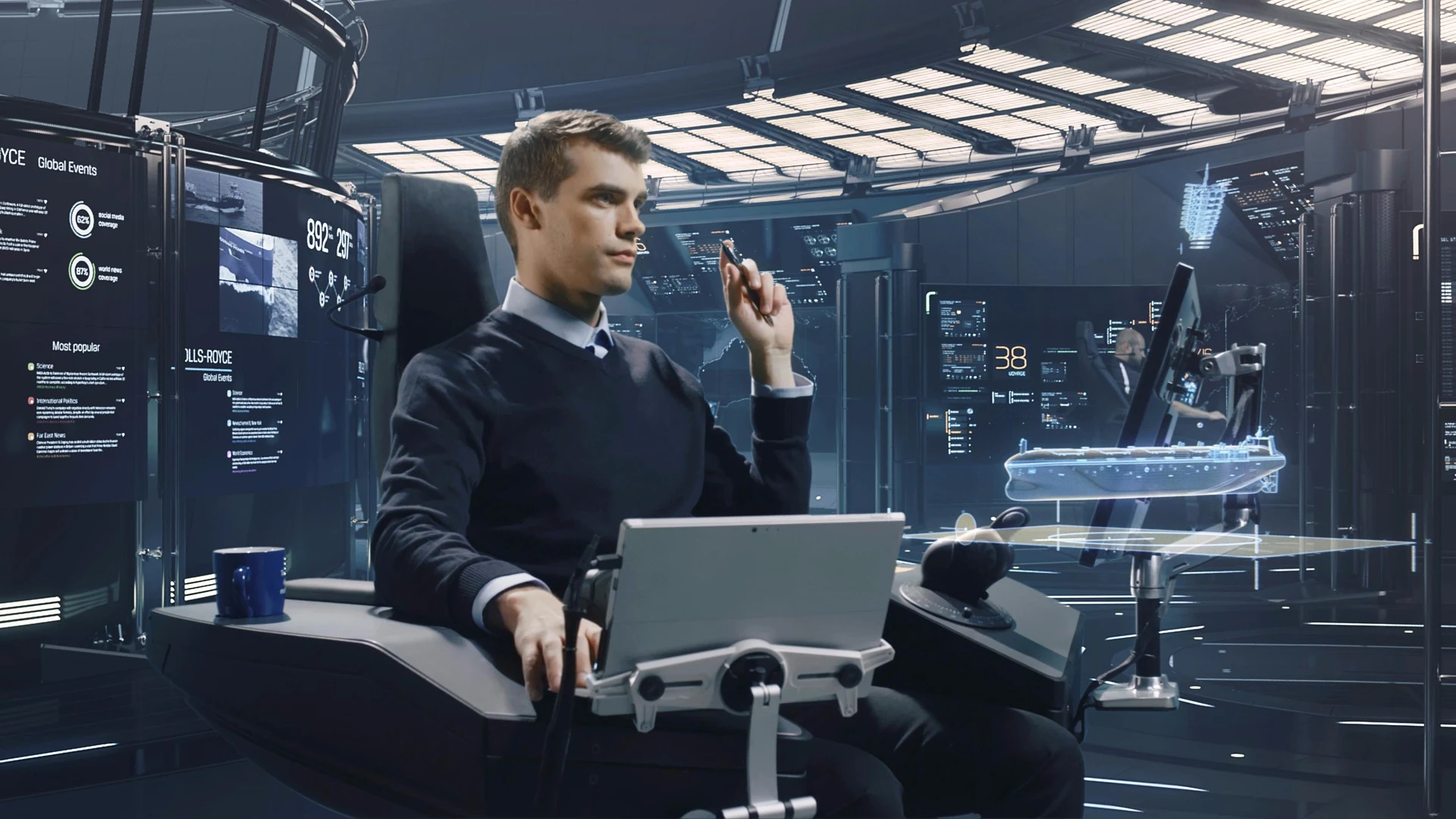 Operators could remotely control entire ships