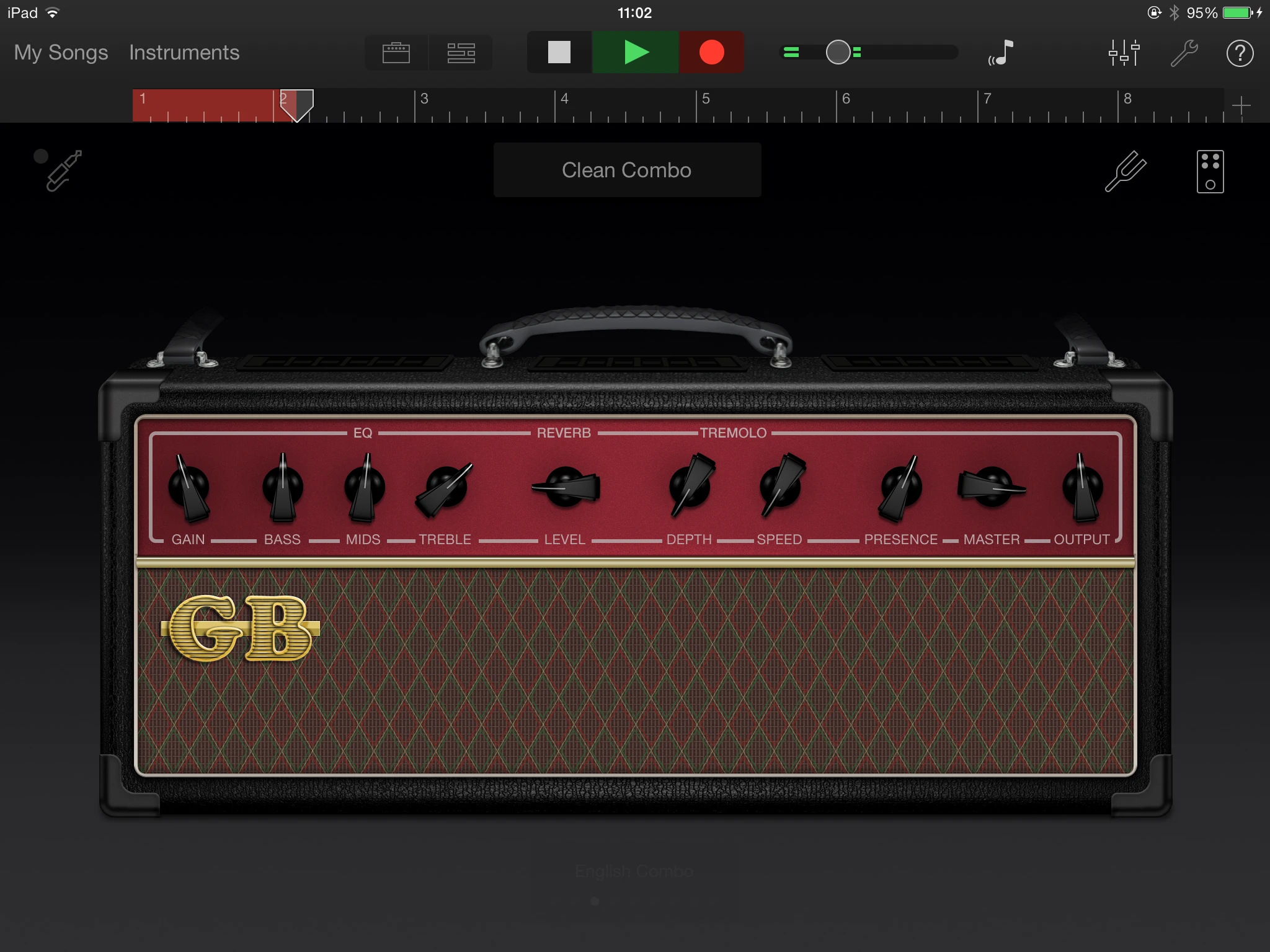 I also had the opportunity to use the Duet with an iPad Air and GarageBand
