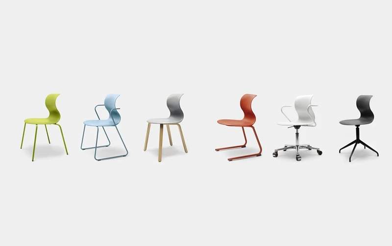 Different versions of the Konstantin Grcic's Pro Char Family