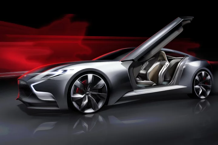 Hyundai's HND-9 high-performance sports coupe concept