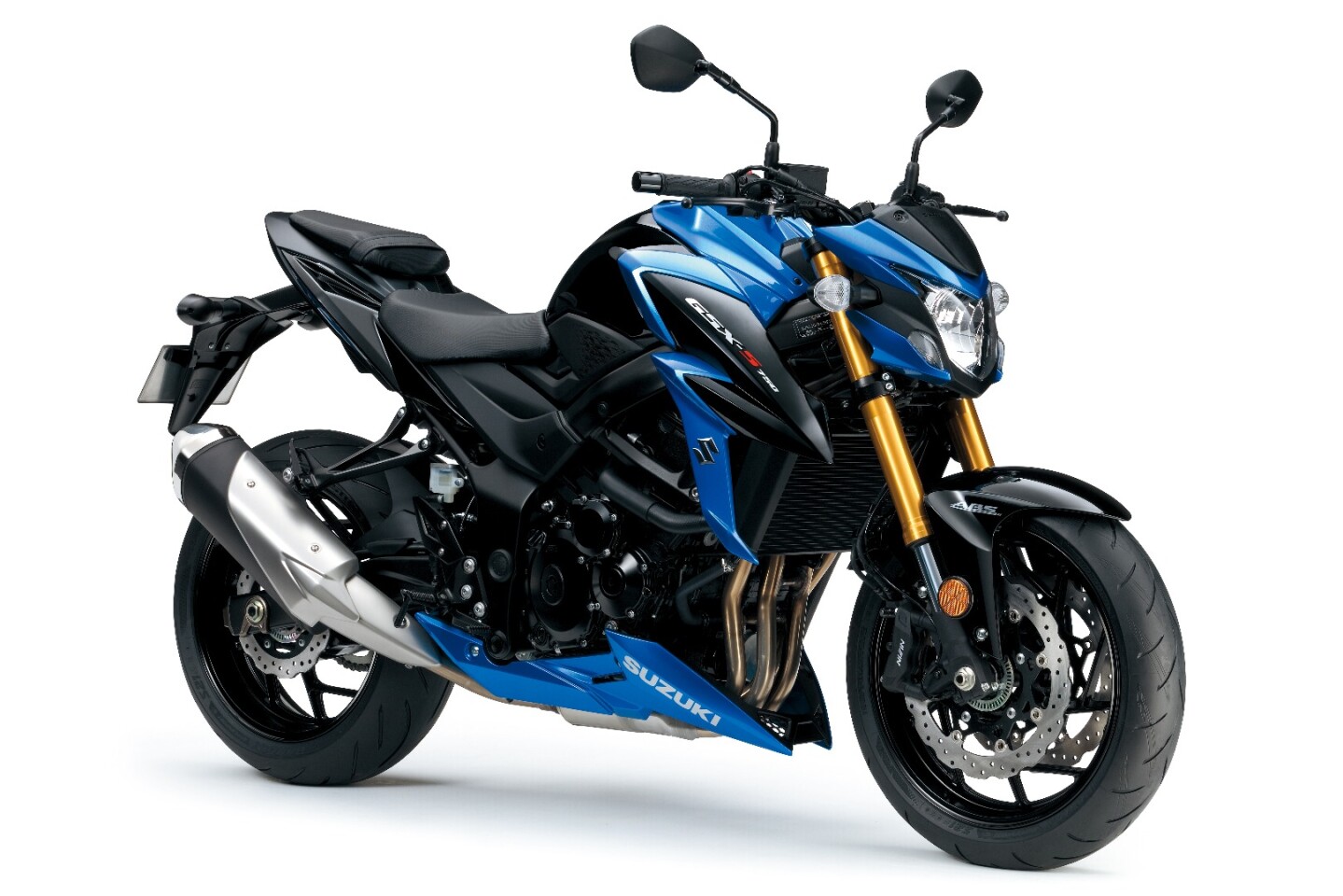 The 2017 Suzuki GSX-S750 clones down the GSX-S1000