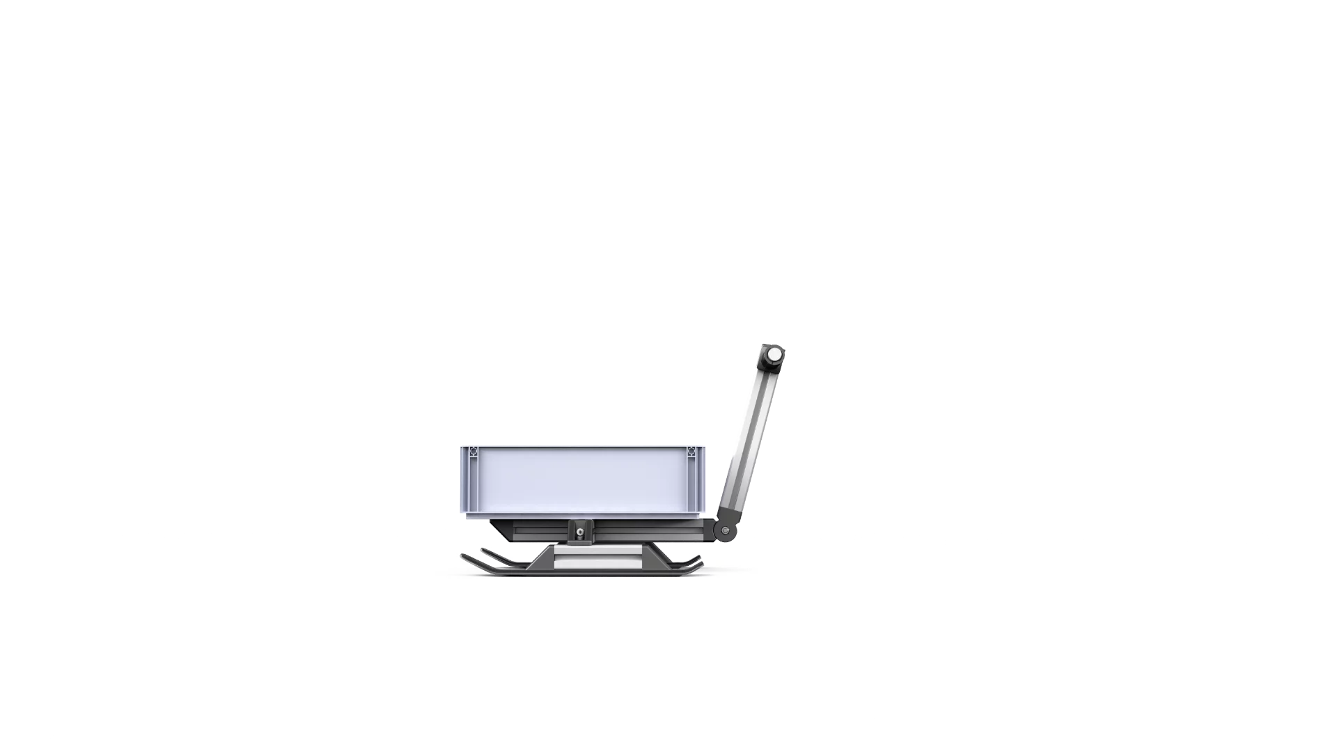 The Everest is not so much a riding sled as it is a snow cart