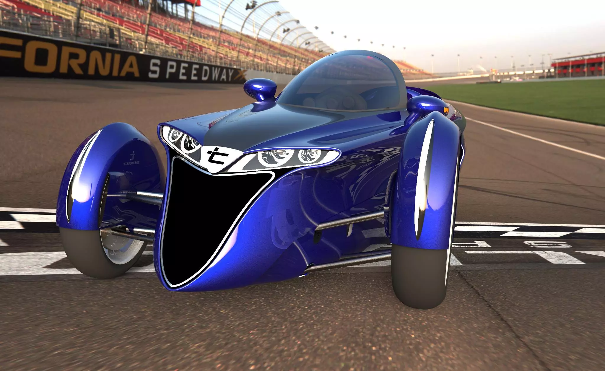 The TerraCraft tilting 3-wheel concept