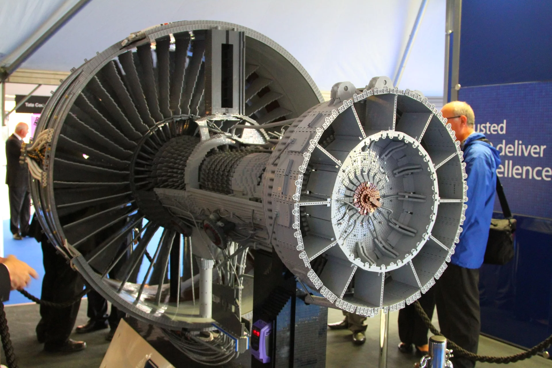 The engine took a team of four people eight weeks to complete (Photo: Gizmag)