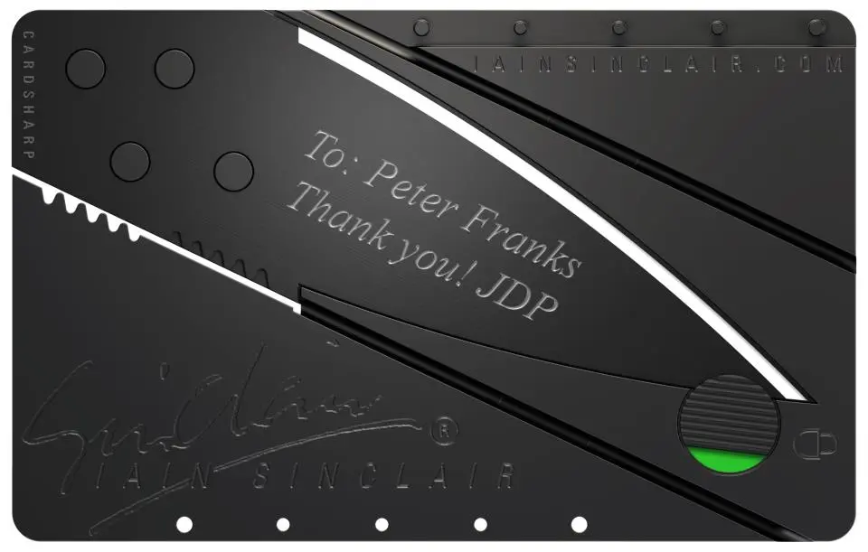 The Cardsharp 2 can be customized