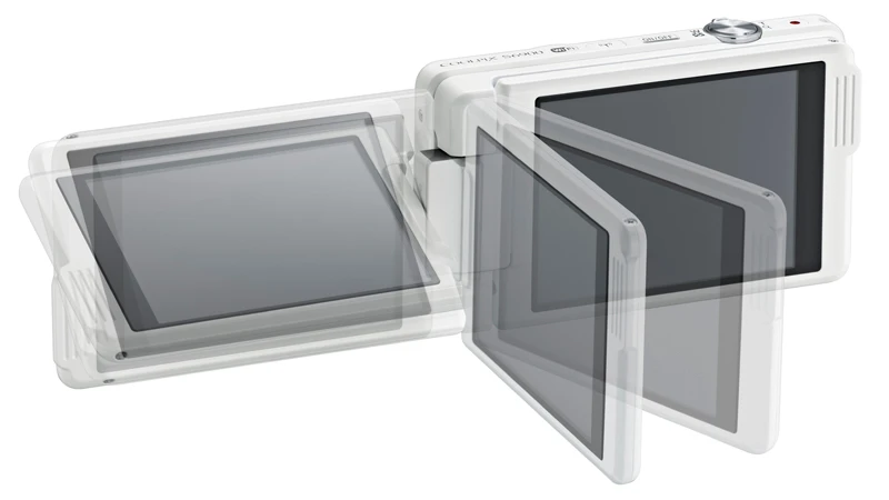 The Nikon Coolpix S6900 has a three-inch vari-angle LCD which folds out and can be angled