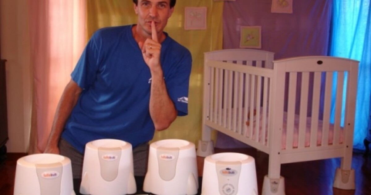 Lullabub automatic cot rocker