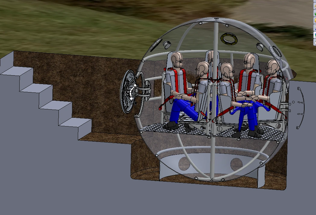 Six-person Survival Capsule