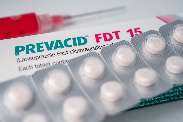 One of the many popular brands of PPIs commonly used in the US