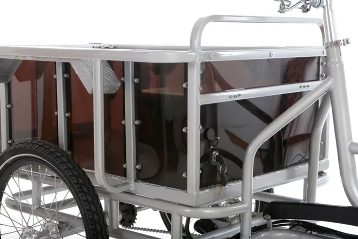 The movE electric cargo bike is a product of seven years of development from Sanitov Studio, a London-based design studio