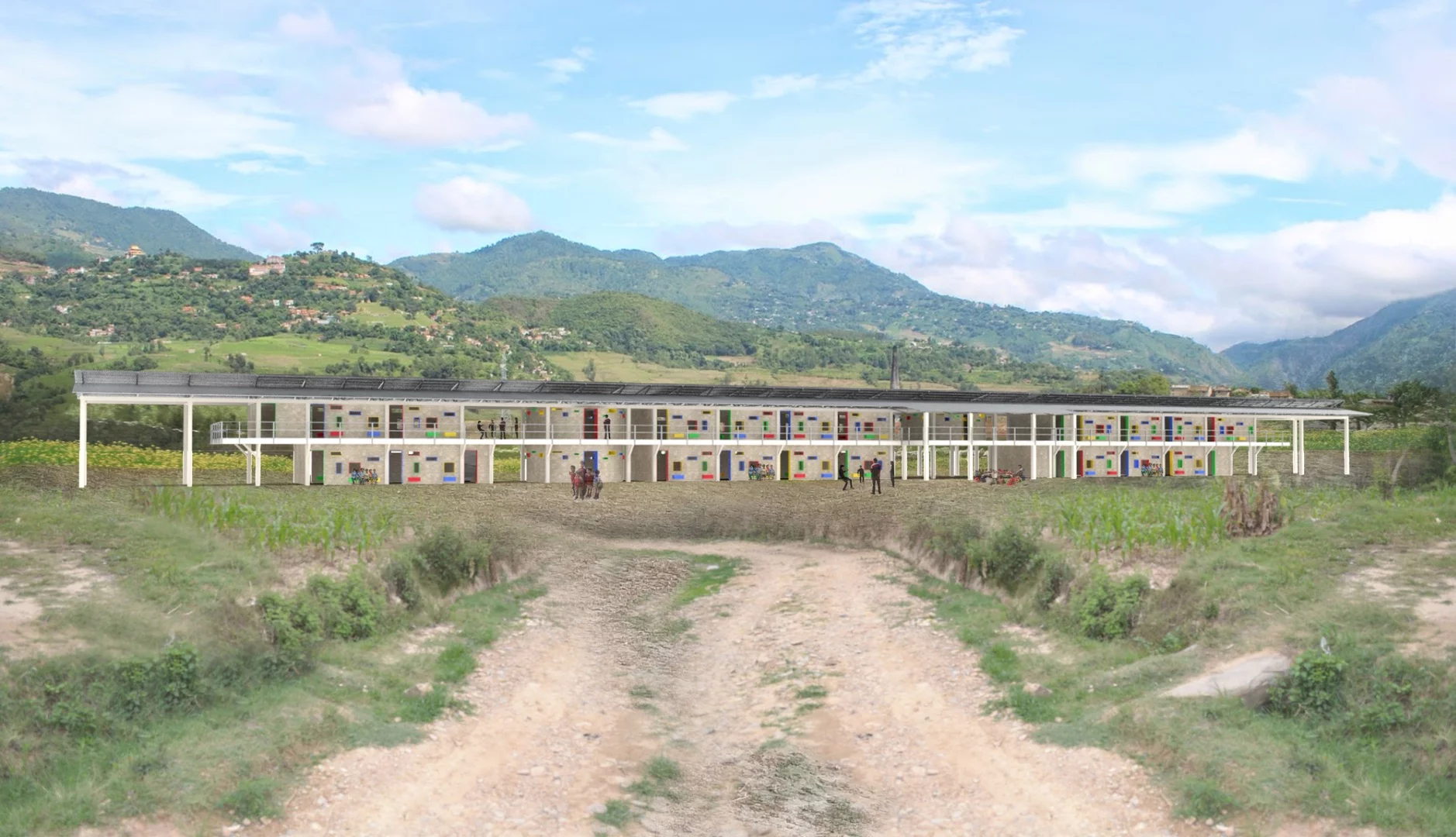 The schools will have new kitchens, wireless internet, and donated computers