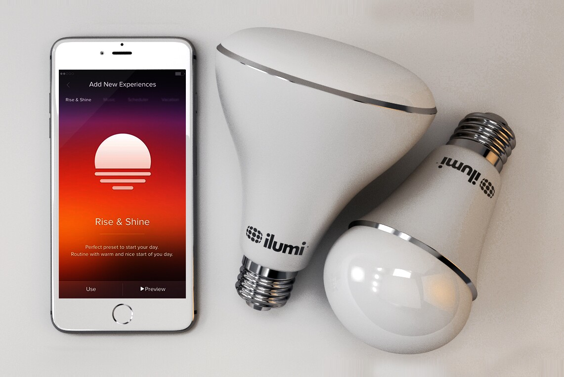 A Rise and Shine function can simulate a sunrise in the morning, so that users wake up in a peaceful and energizing fashion