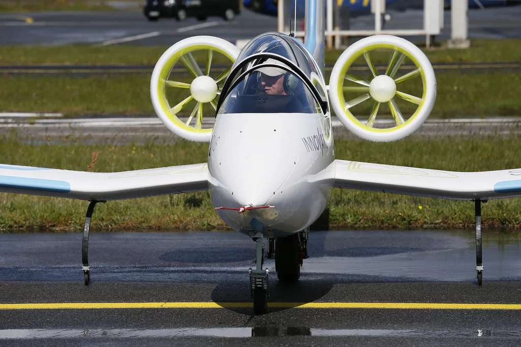 The E-Fan was unveiled at E-Aircraft Day in Bordeaux