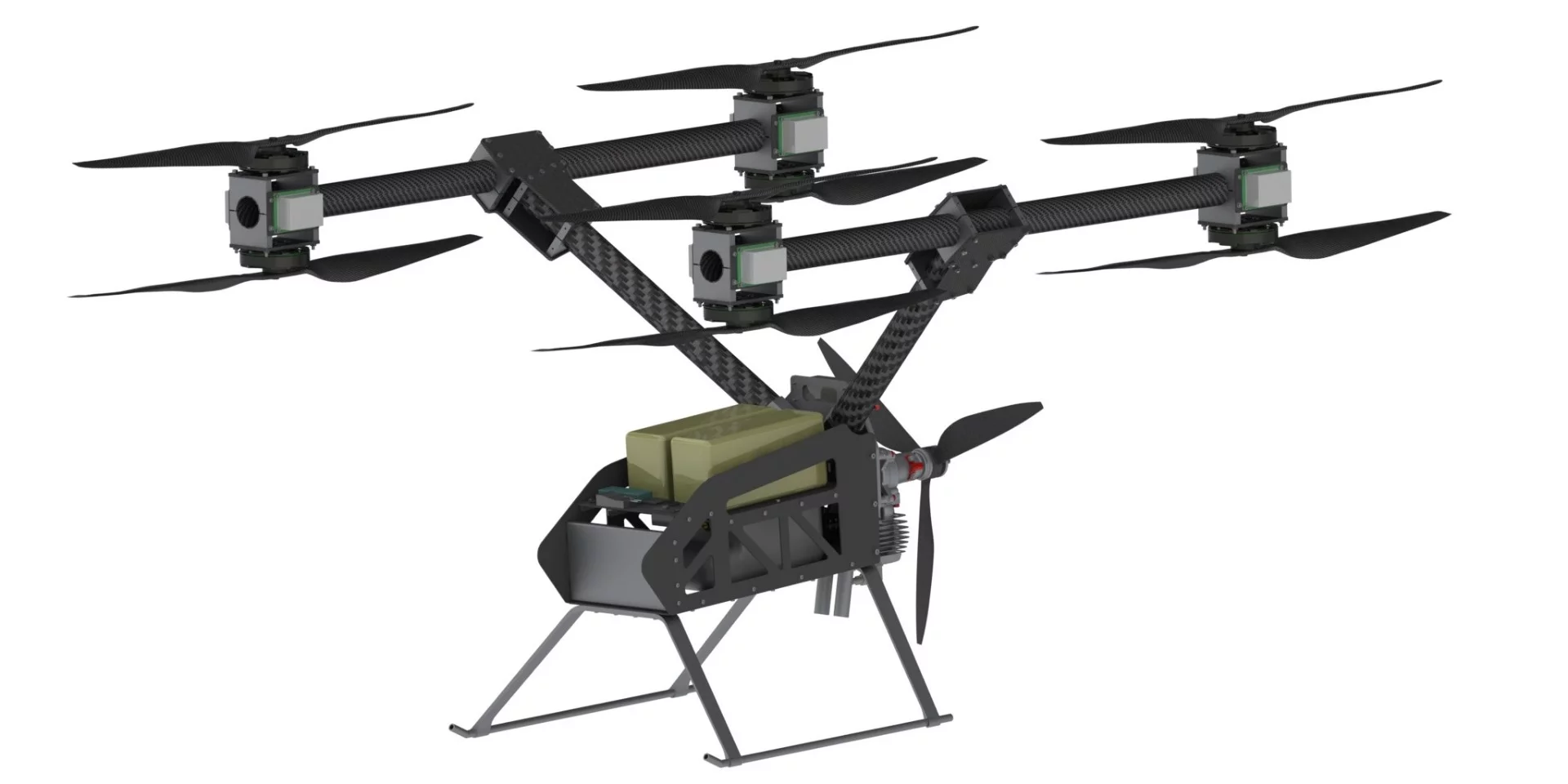 A quarter scale ATLIS prototype has been designed and built by Aergility and Watts Innovations