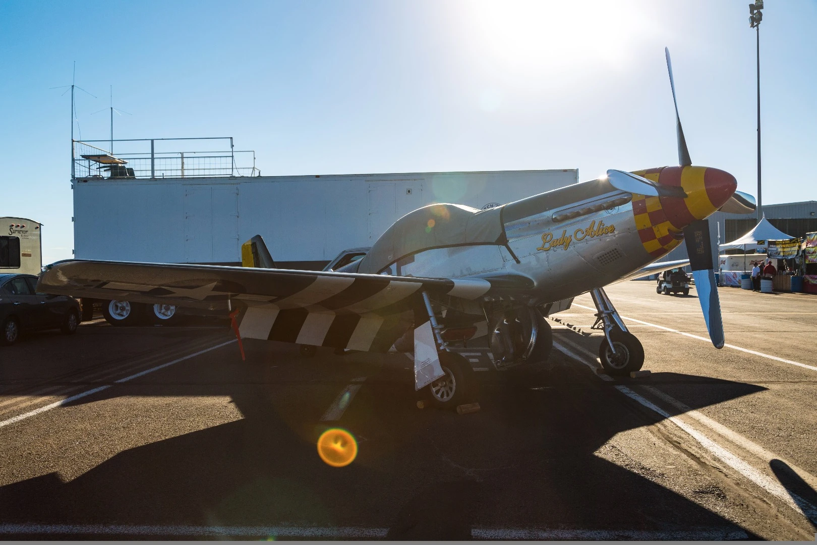 Race #0, a P-51D Mustang in the Unlimited Class