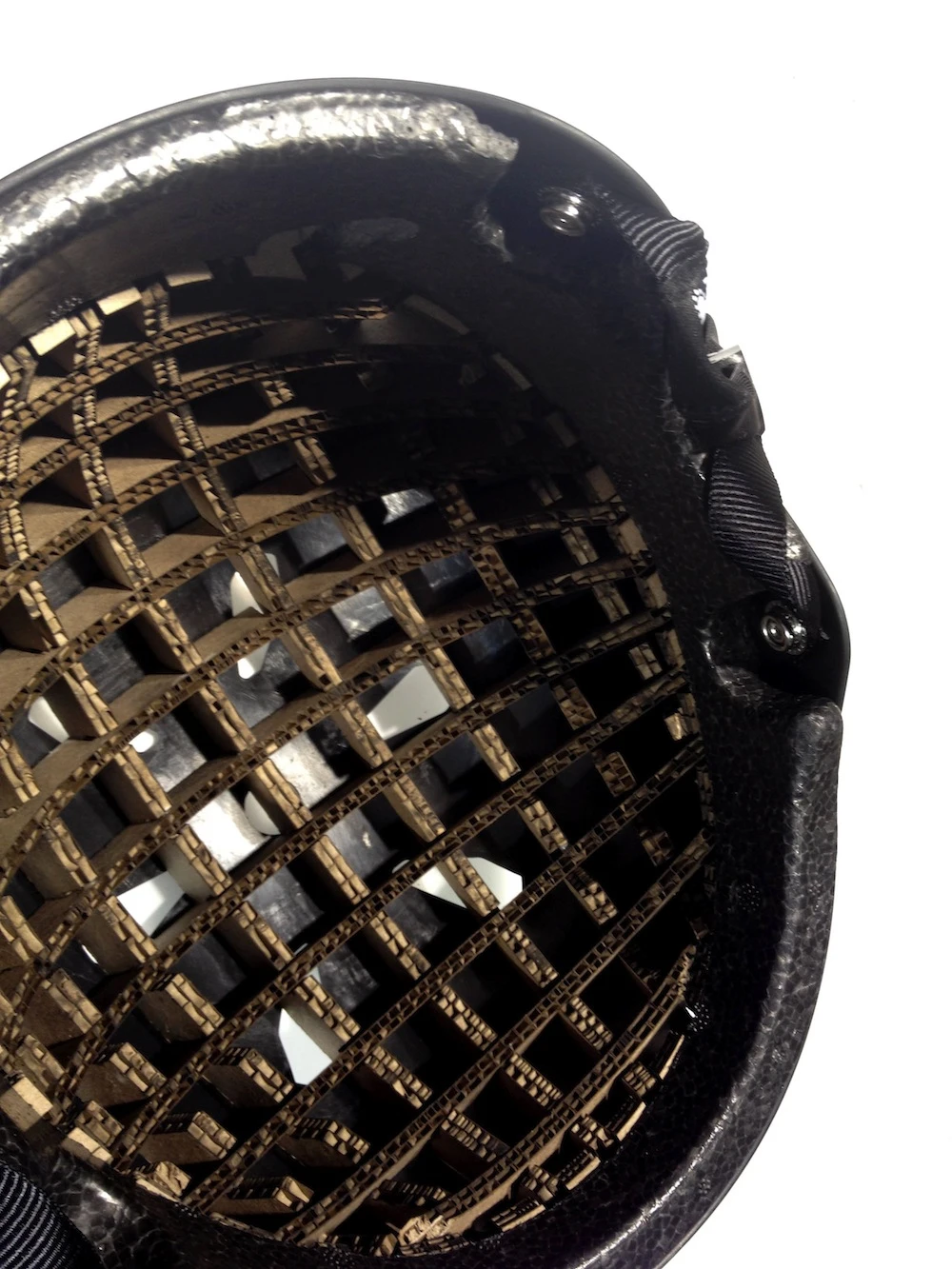 The Kranium can withstand up to three times as much as typical EPS helmets, while remaining 15 percent lighter