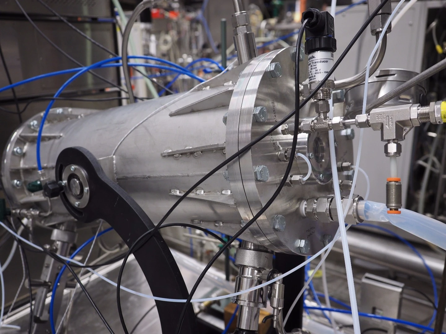 A gas fermenter in the VTT Lab