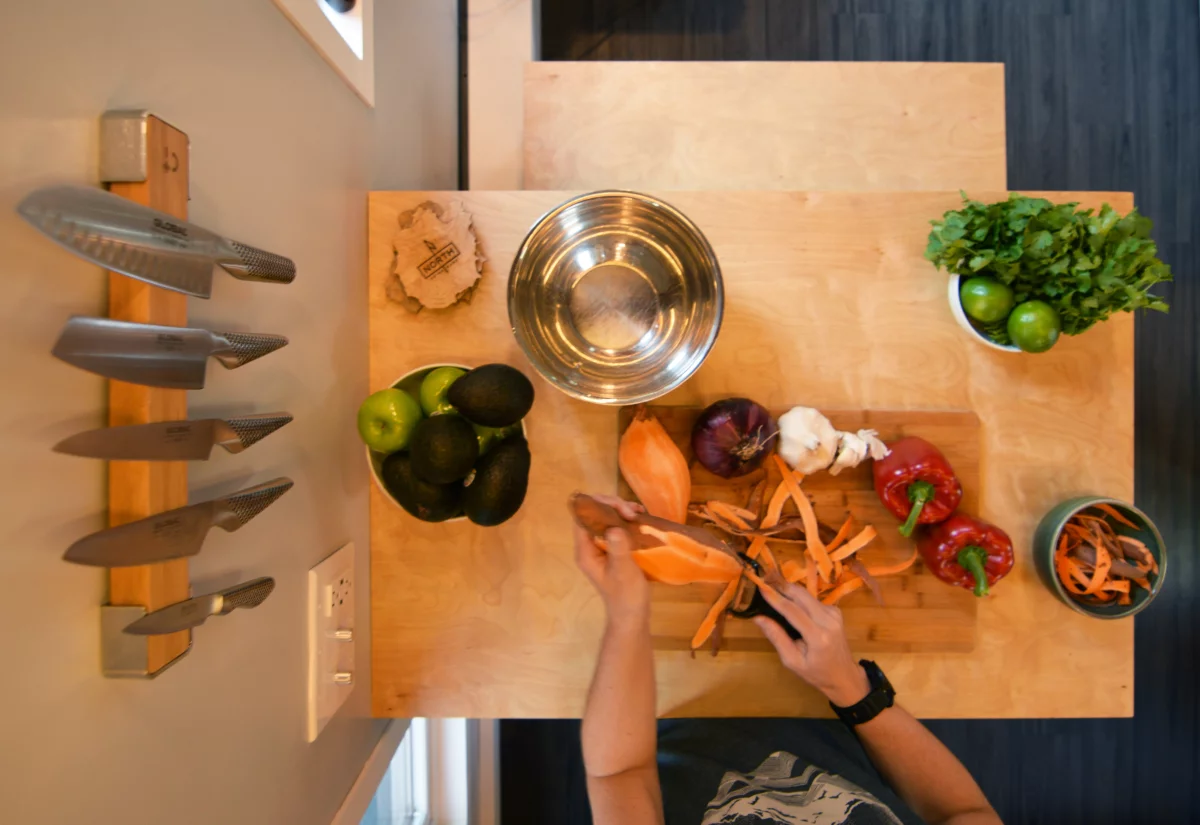 Cooking is important to the pair so they made sure the kitchen was up to the task