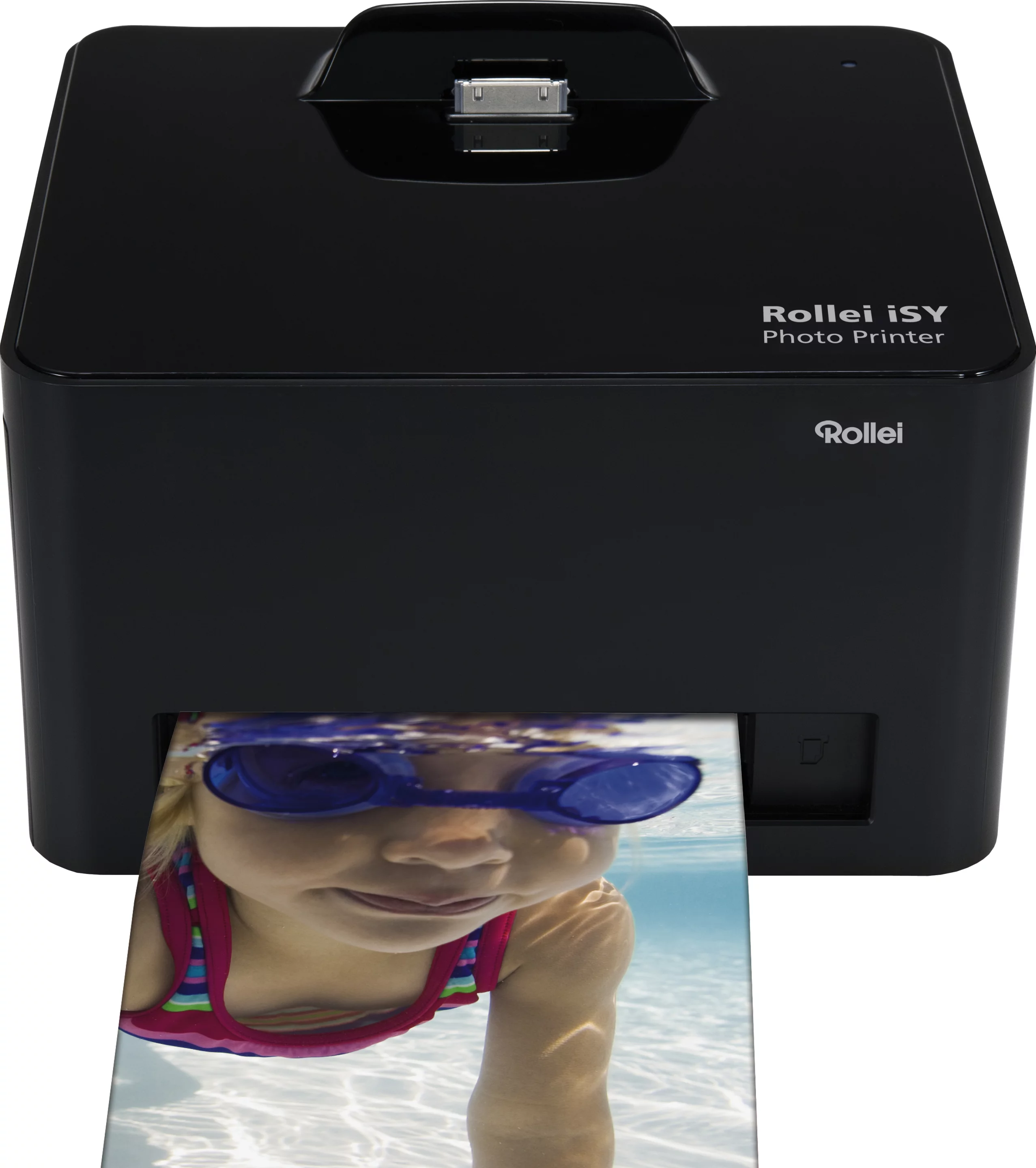 The Rollei iSY Photo Printer produces prints similar to those produced by a traditional lab