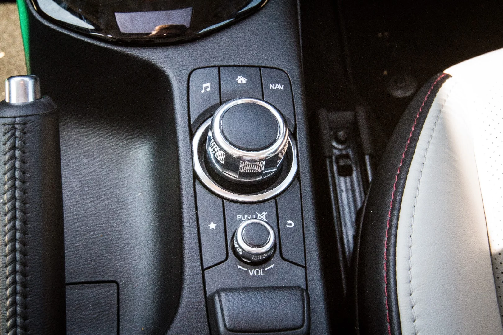 The car's infotainment system is dead easy to use, and the controller mimics BMW's iDrive