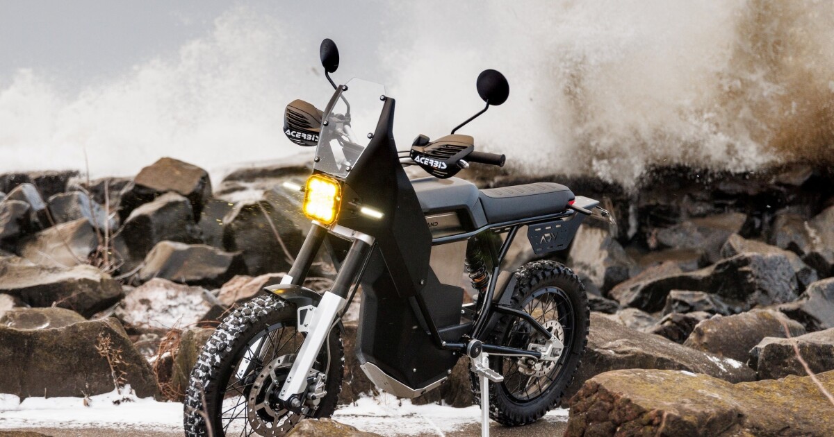 American electric adventure bike comes with proper off-road credentials American electric adventure bike comes with proper off-road credentials