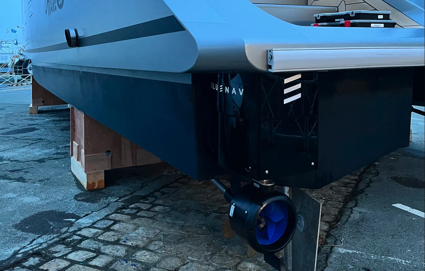 BlueNav's add-on BlueSpin drives give boat owners a way of easily hybridizing their vessels for better efficiency