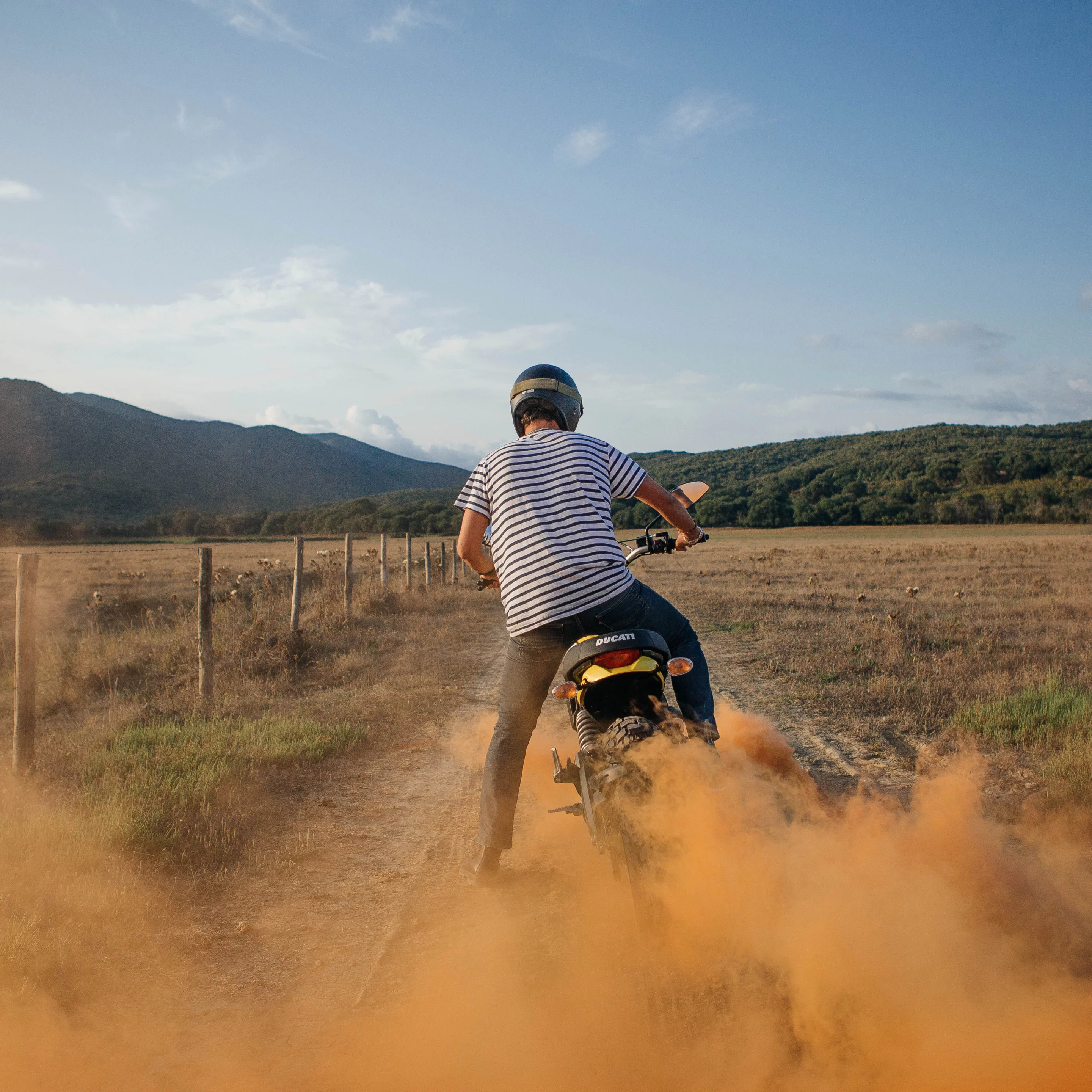 Ducati Scrambler lifestyle photo