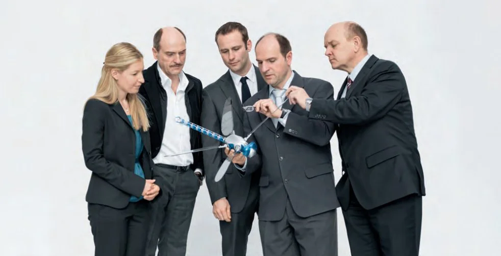 The Festo research team with BionicOpter