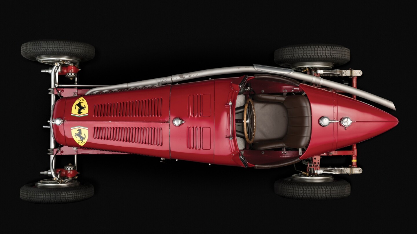 Nuvolari's Scuderia Ferrari Alfa Romeo Tipo B P3 | Estimate: €3.8 to €5.0 million (US$4.1 to $5.4 million) | Auction Link