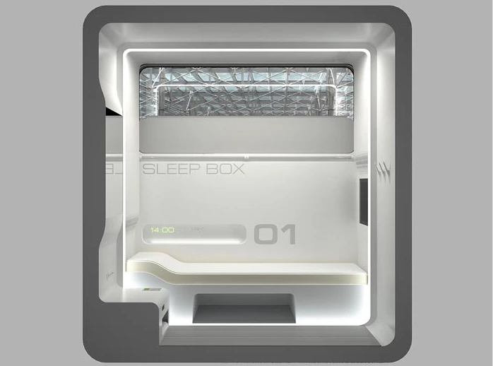 The Sleepbox airport version