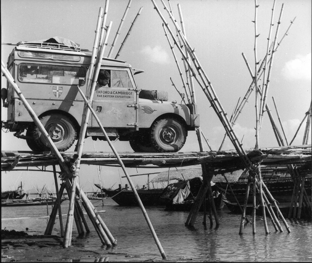 1955 Oxford & Cambridge Far Eastern Expedition, Brahmaputra Jetty